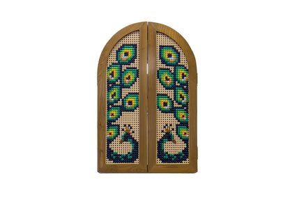 Console Table, Mirror with Doors, Combination - Majestic Peacock (Eternal Spring 2024)