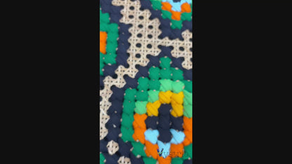 Coffee Table with Majestic Peacock Art - 18x18 inches