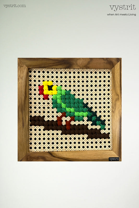 The Parrot - Art 12 inch x 12 inch