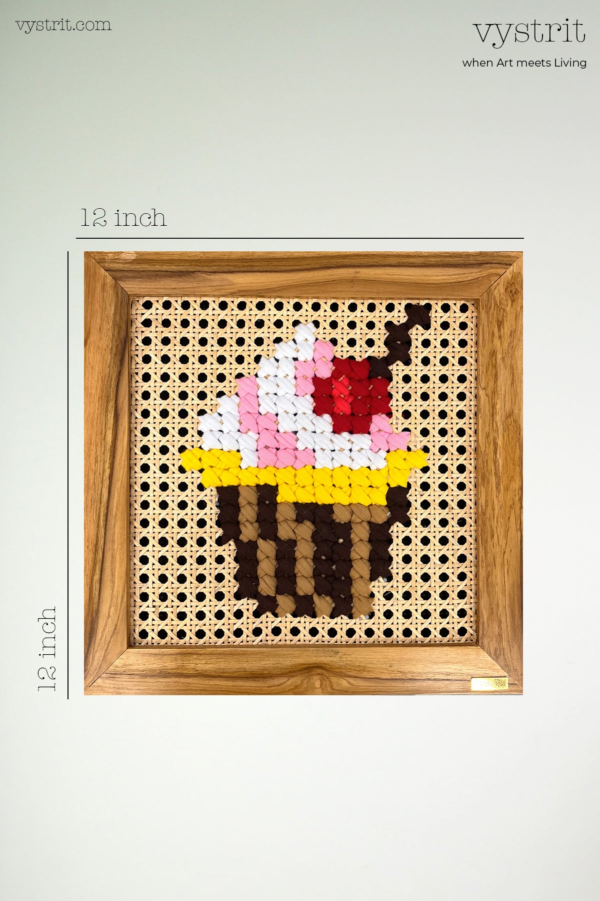 Cupcake Delight - Art 12 inch x 12 inch